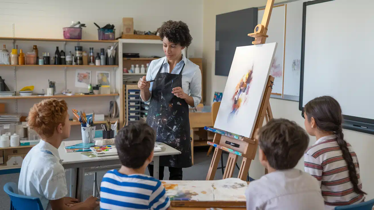 A Portrait of Your Art Teacher