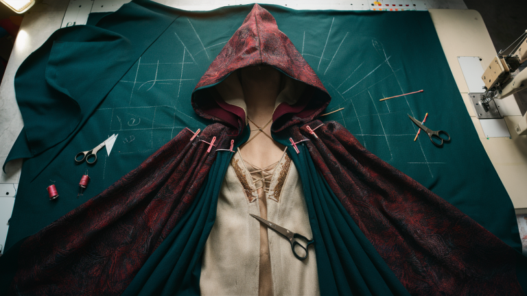 DIY Hooded Cape