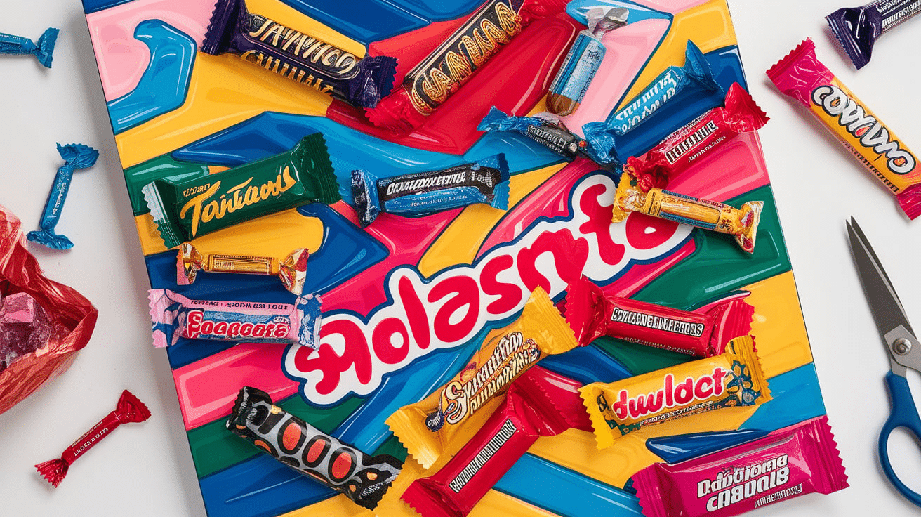 DIY_Candy_Wrapper_Collage