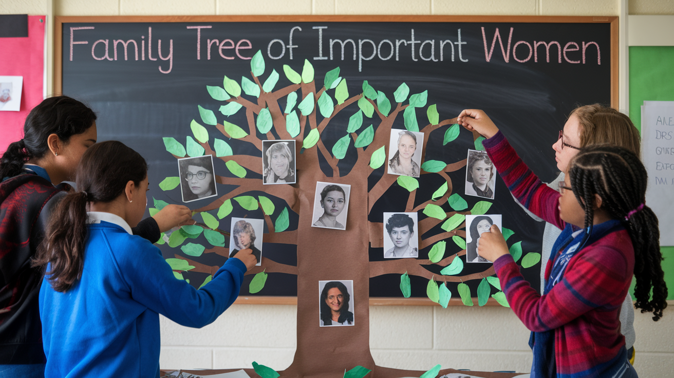 Family Tree of Important Women