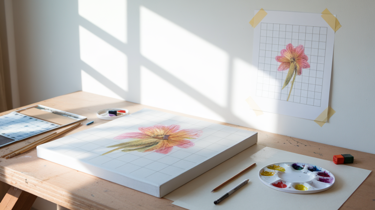 How to Master Grid Painting Technique?