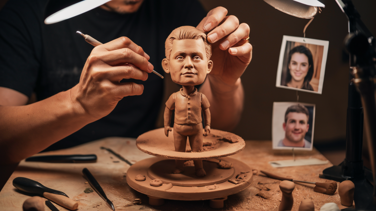 How to Create a Dragon Eye Clay Sculpture?