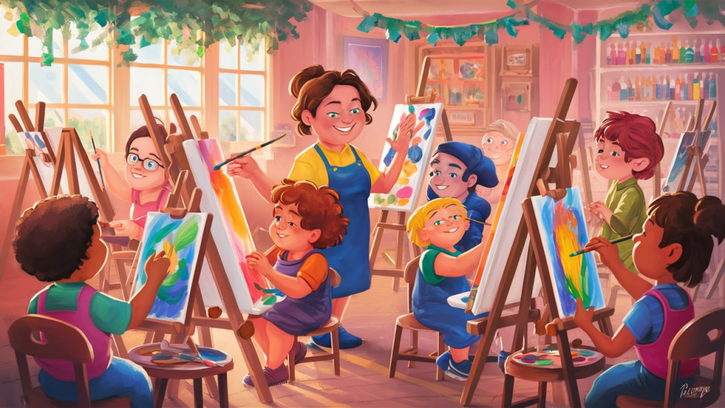 How to Teach Painting to Beginners?