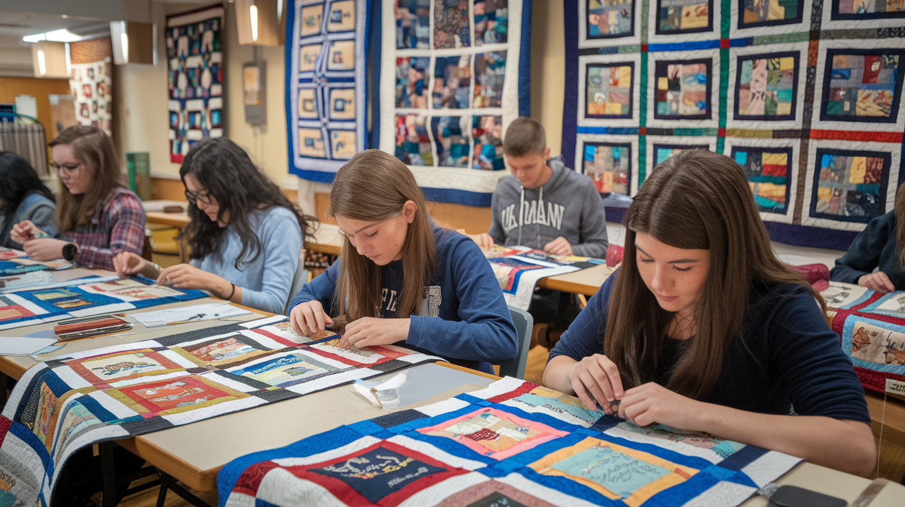 Intergenerational Story Quilts