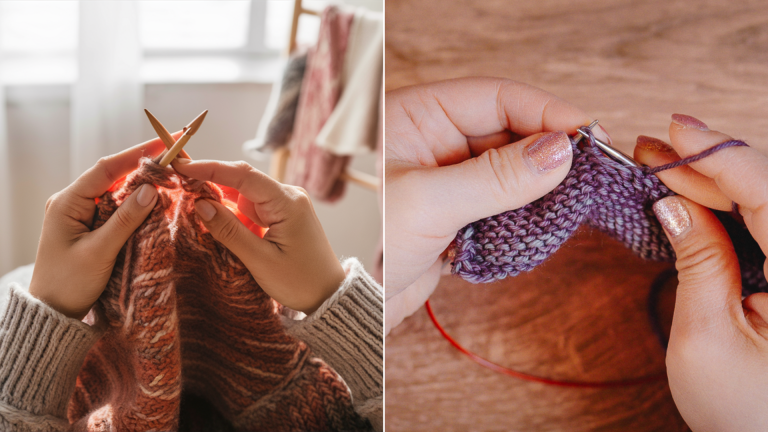 Knitting vs Purling