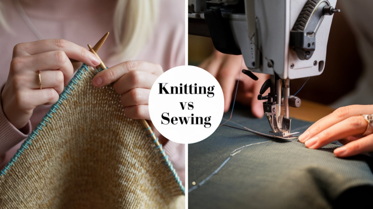 Knitting vs. Sewing: A Beginner’s Comparison