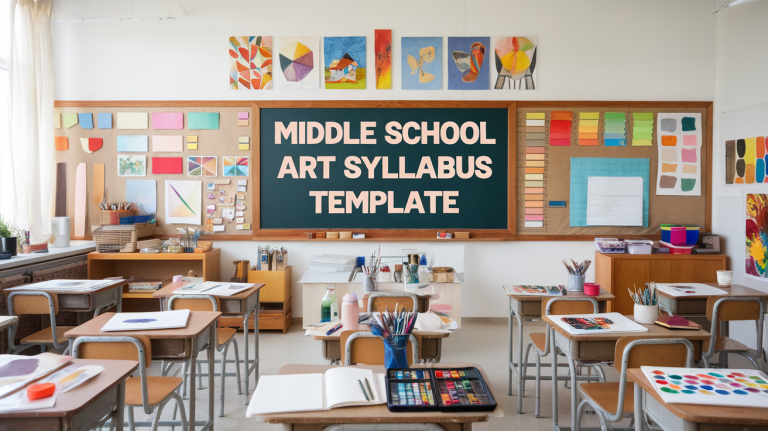 Middle School Art Syllabus Template: A Complete Guide
