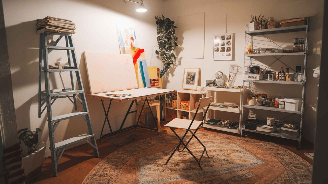 Mini_Art_Studio_for_Small_Spaces