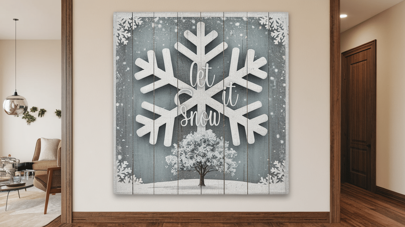 Project_1-_Winter-Themed_Wall_Art