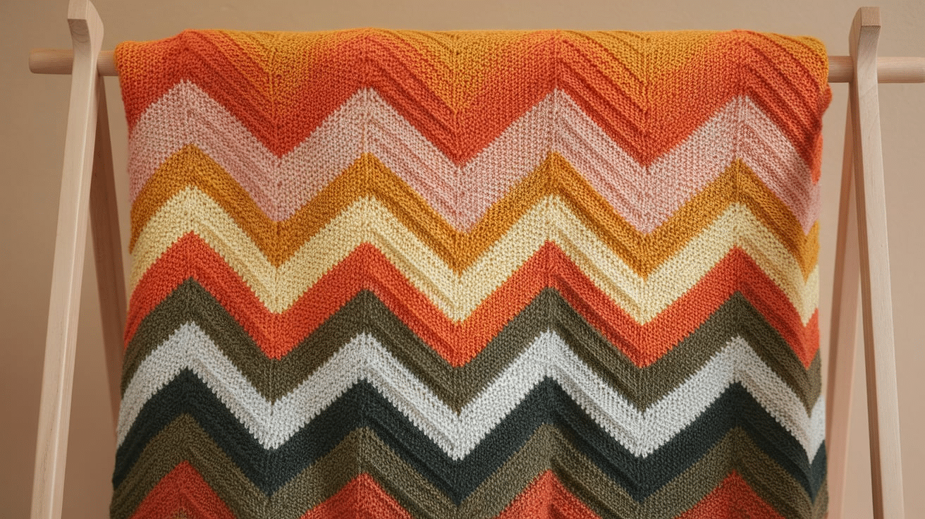 Simple_Chevron_Stripes_Blanket