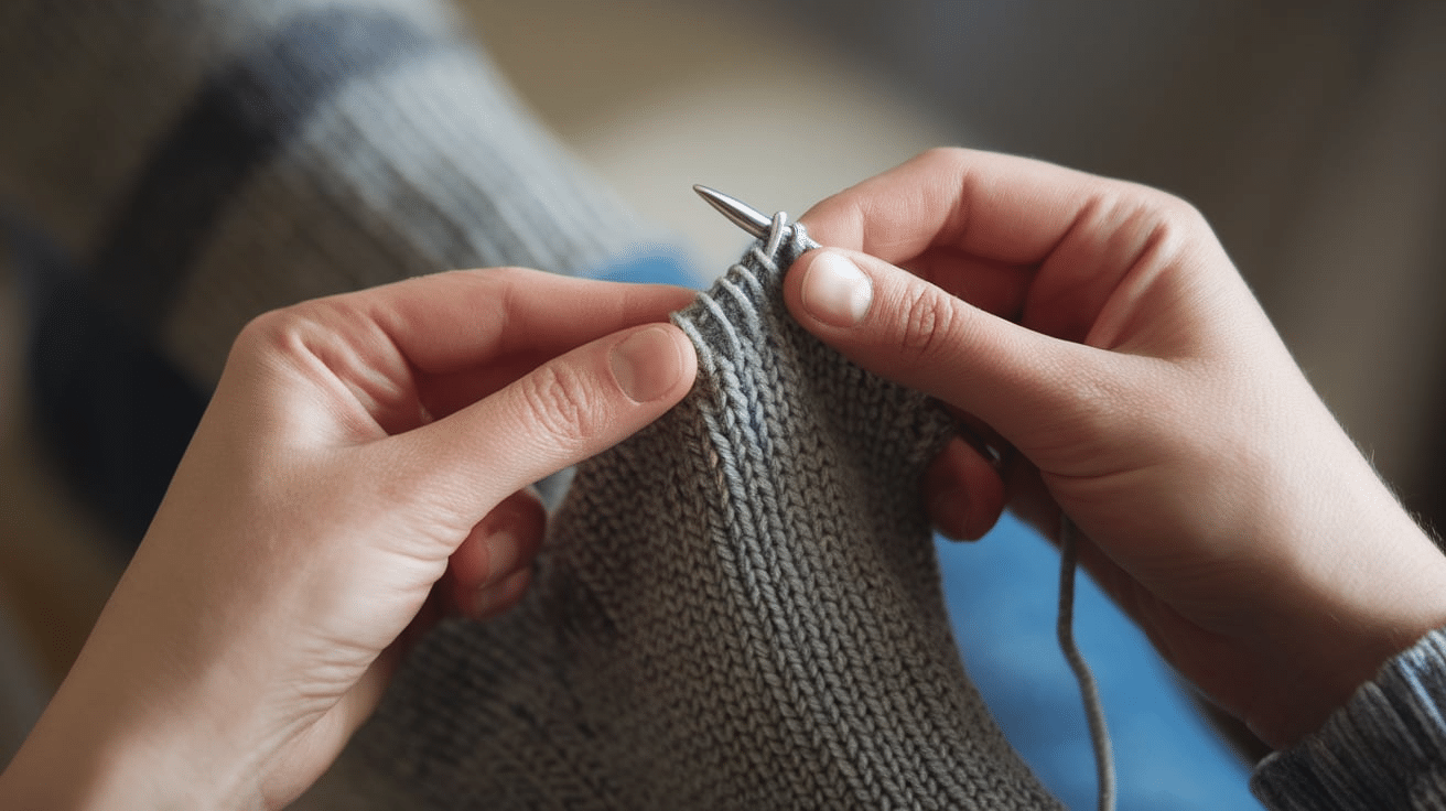 Turning the heel
