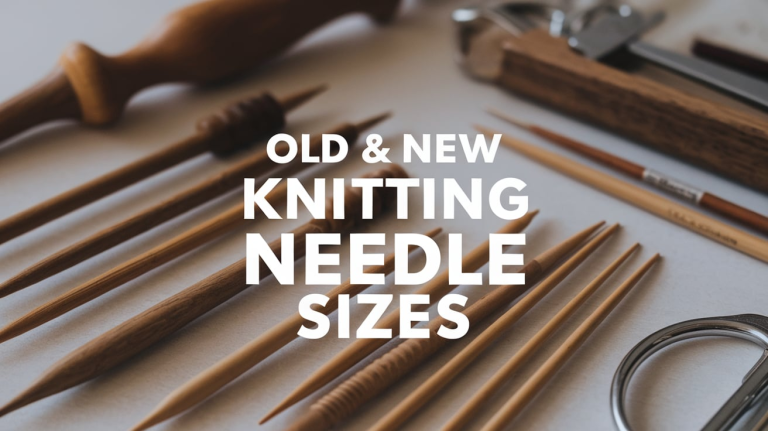 What You Need to Know About Old & New Knitting Needle Sizes