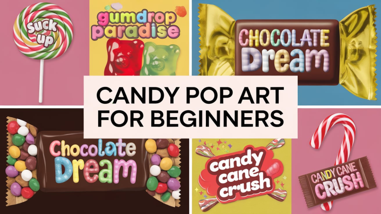 candy pop art