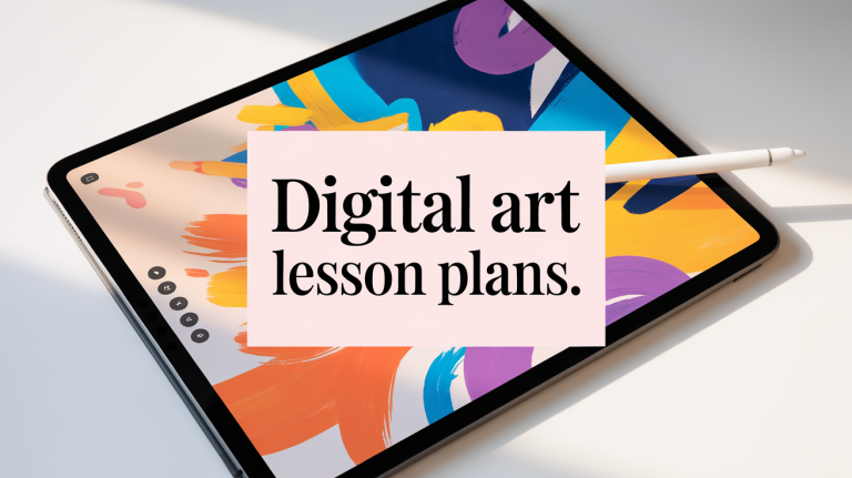 digital art lesson plans
