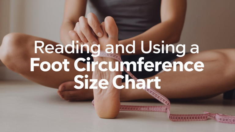 foot circumference size chart
