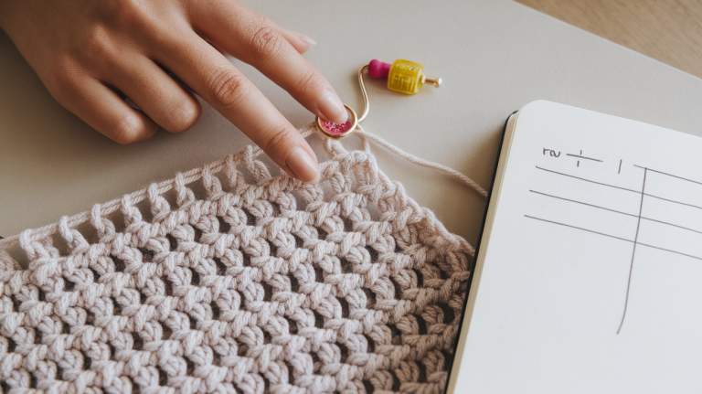 how to count stitches crochet