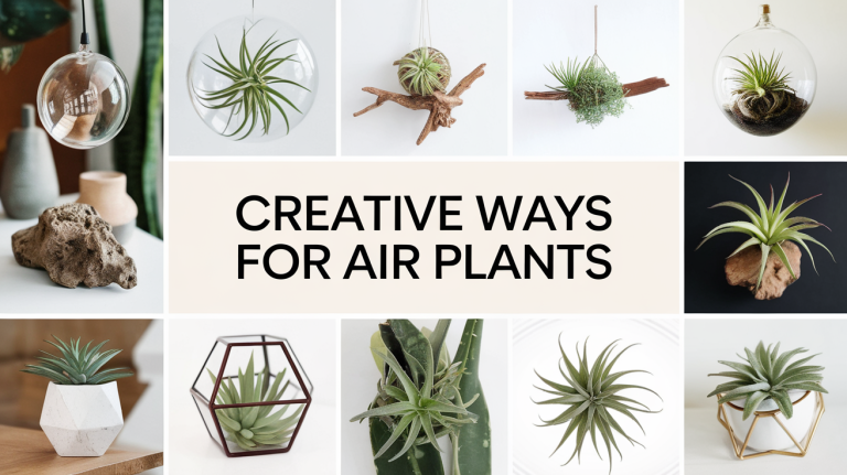 how to display air plants