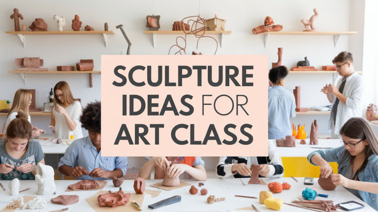 sculpture-ideas-for-art-class