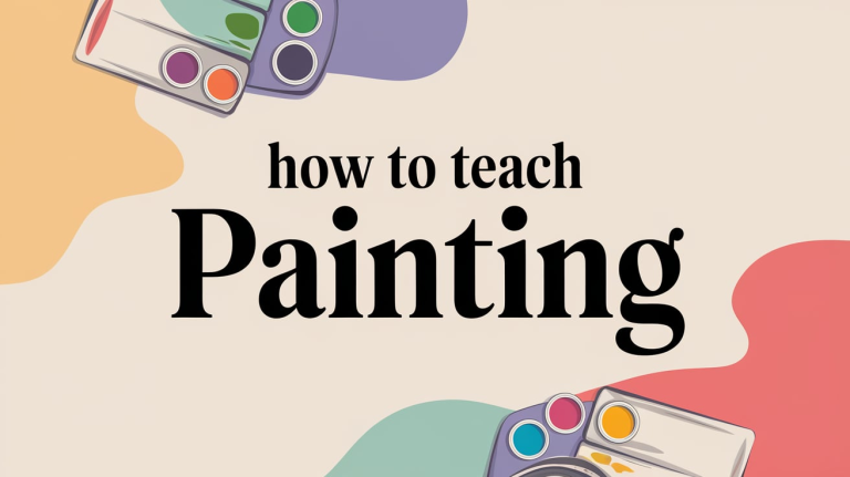 teaching painting
