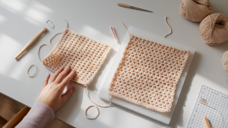 why is my crochet curving