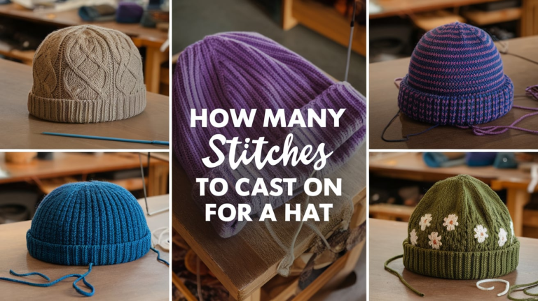 How Many Stitches to Cast on For a Hat?