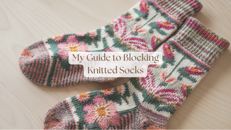 How to Block Socks for A Perfect Fit?