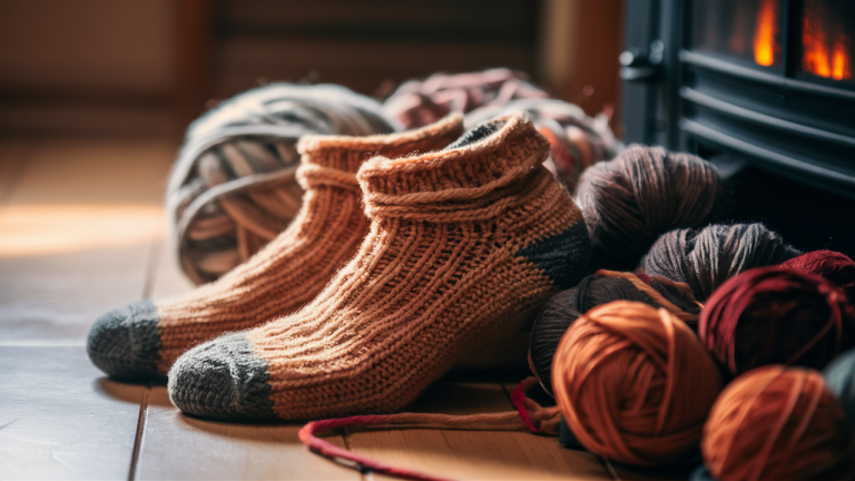 How to Knit Cozy Ankle Socks in A Weekend?