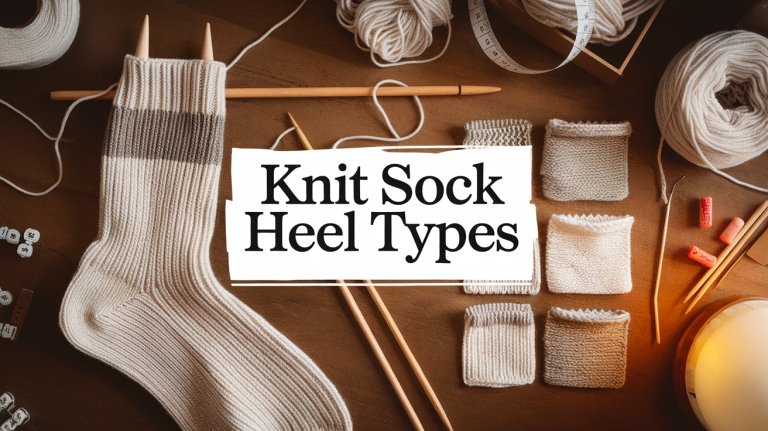 Knit Sock Heel Types: Which One Is Right for You?