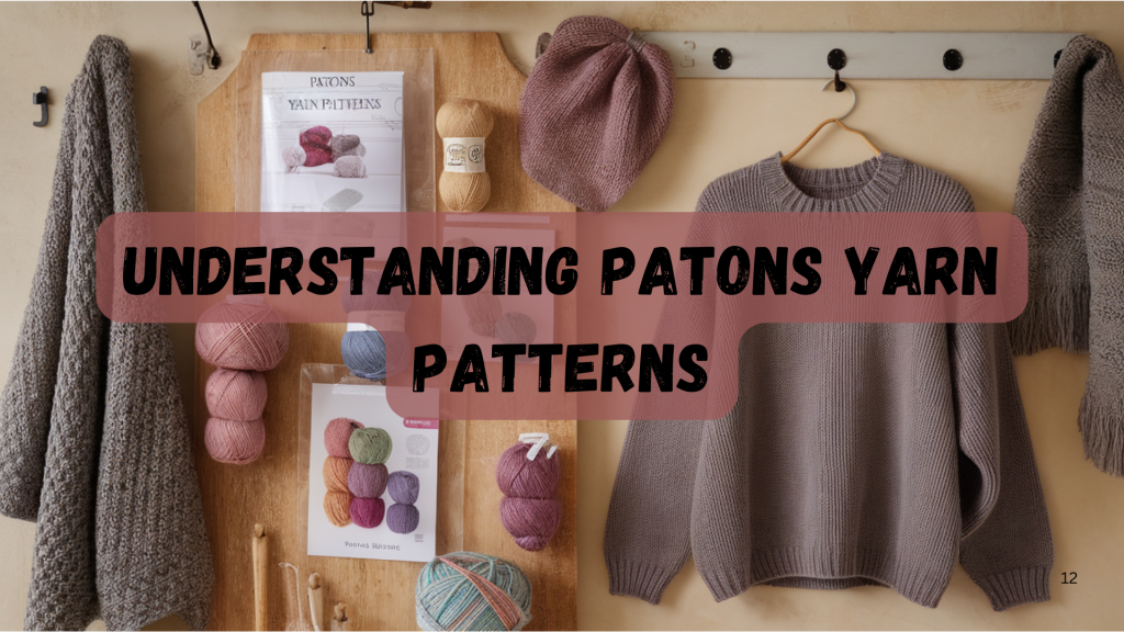 My Guide to Understanding Patons Yarn Patterns