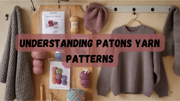 My Guide to Understanding Patons Yarn Patterns