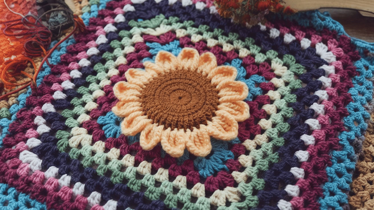 Sunflower_Granny_Square