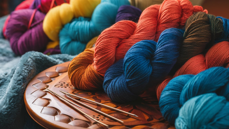 What is Acrylic Yarn Made of?