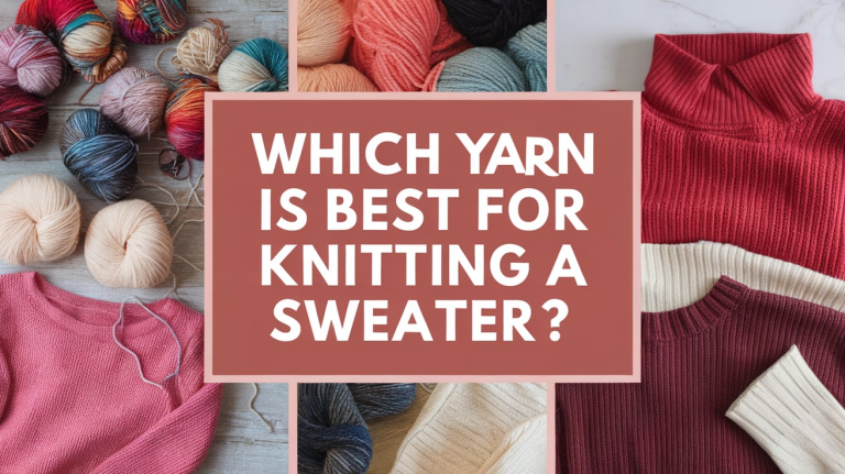 Which Yarn is Best for Knitting a Sweater?