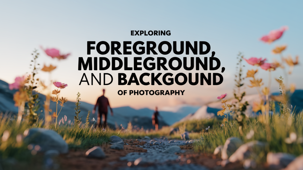 foreground middleground background