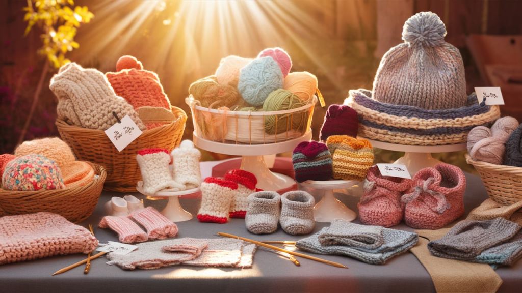 what knitted items sell best