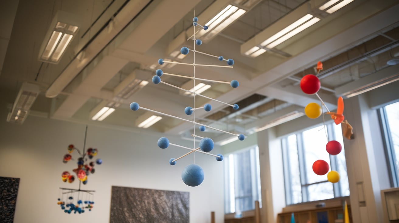 12. Mobile Sculptures Inspired by Famous Artists
