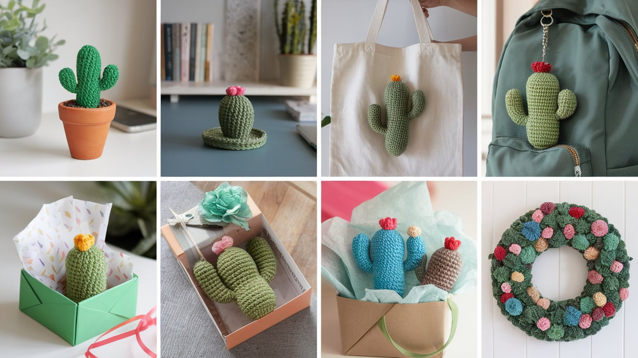 Creative Ways to Use Crochet Cactus
