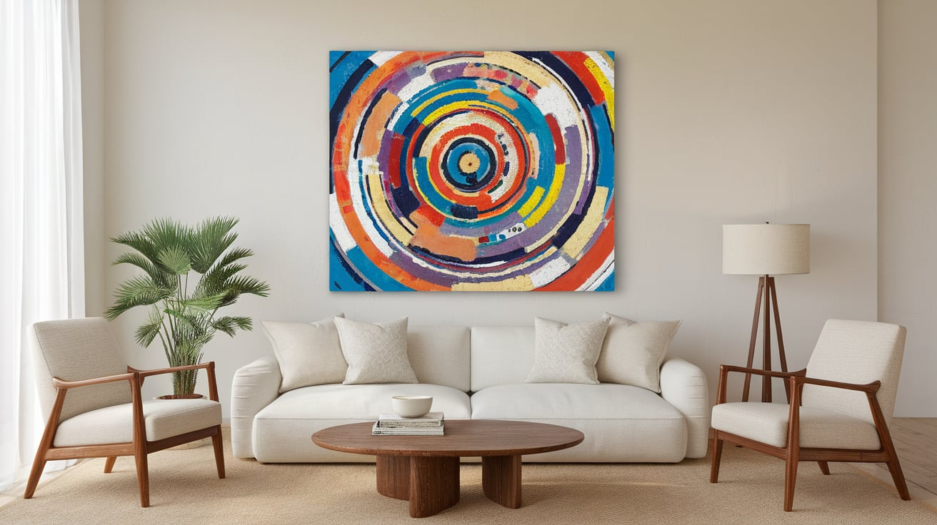 Radial Composition in Modern Art