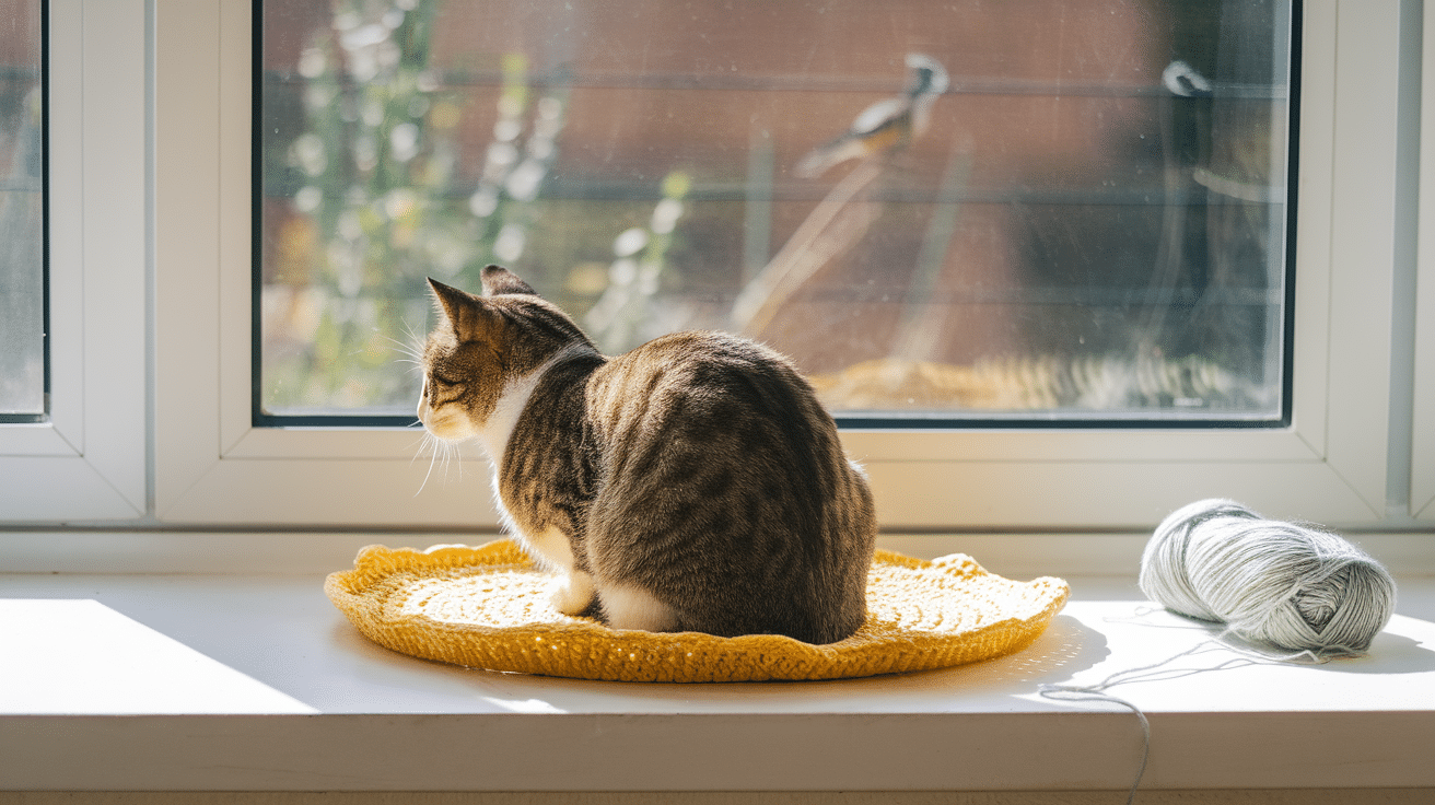11. Window Perch Cat Mat