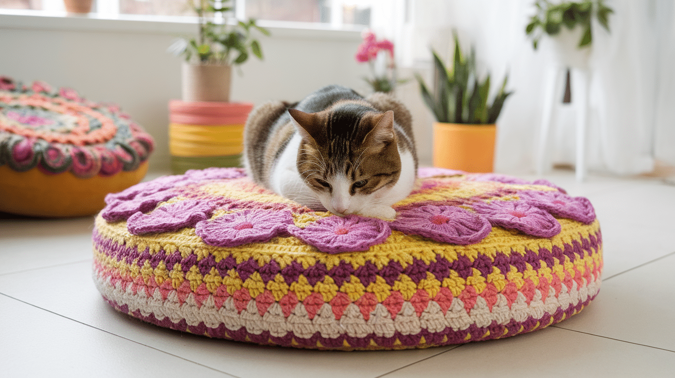17. Floral Mandala Bed