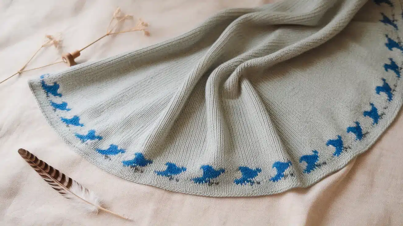 Bluebird Pattern Wrap