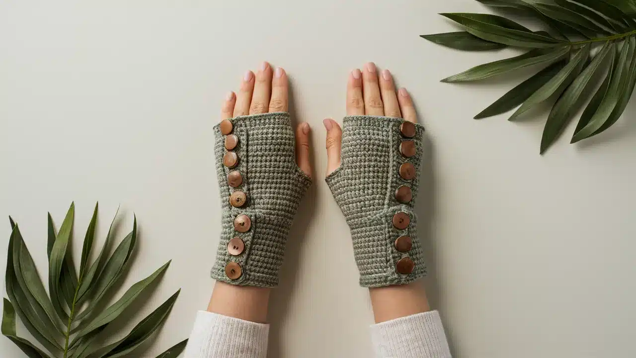 Buttoned Wrist Wraps