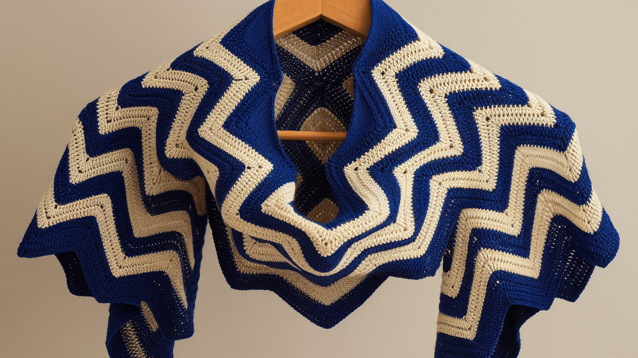 Chevron Pattern Shawl