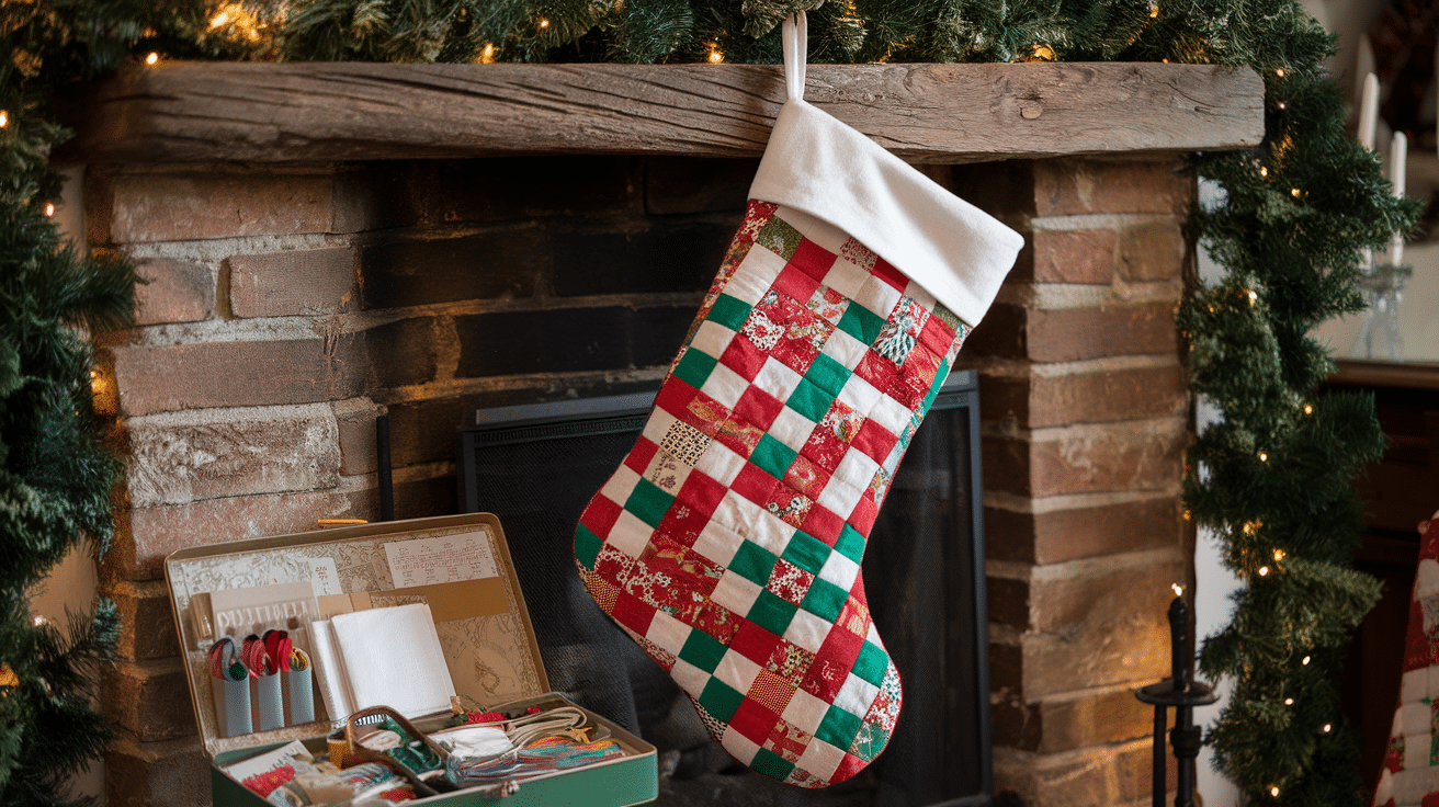 Classic Quilted Stocking