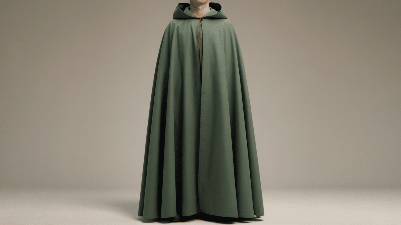 Classic hooded cloak