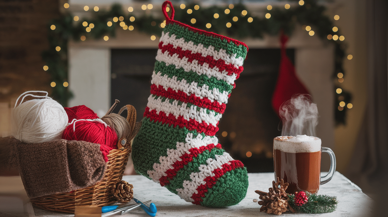 Crochet Christmas Stocking
