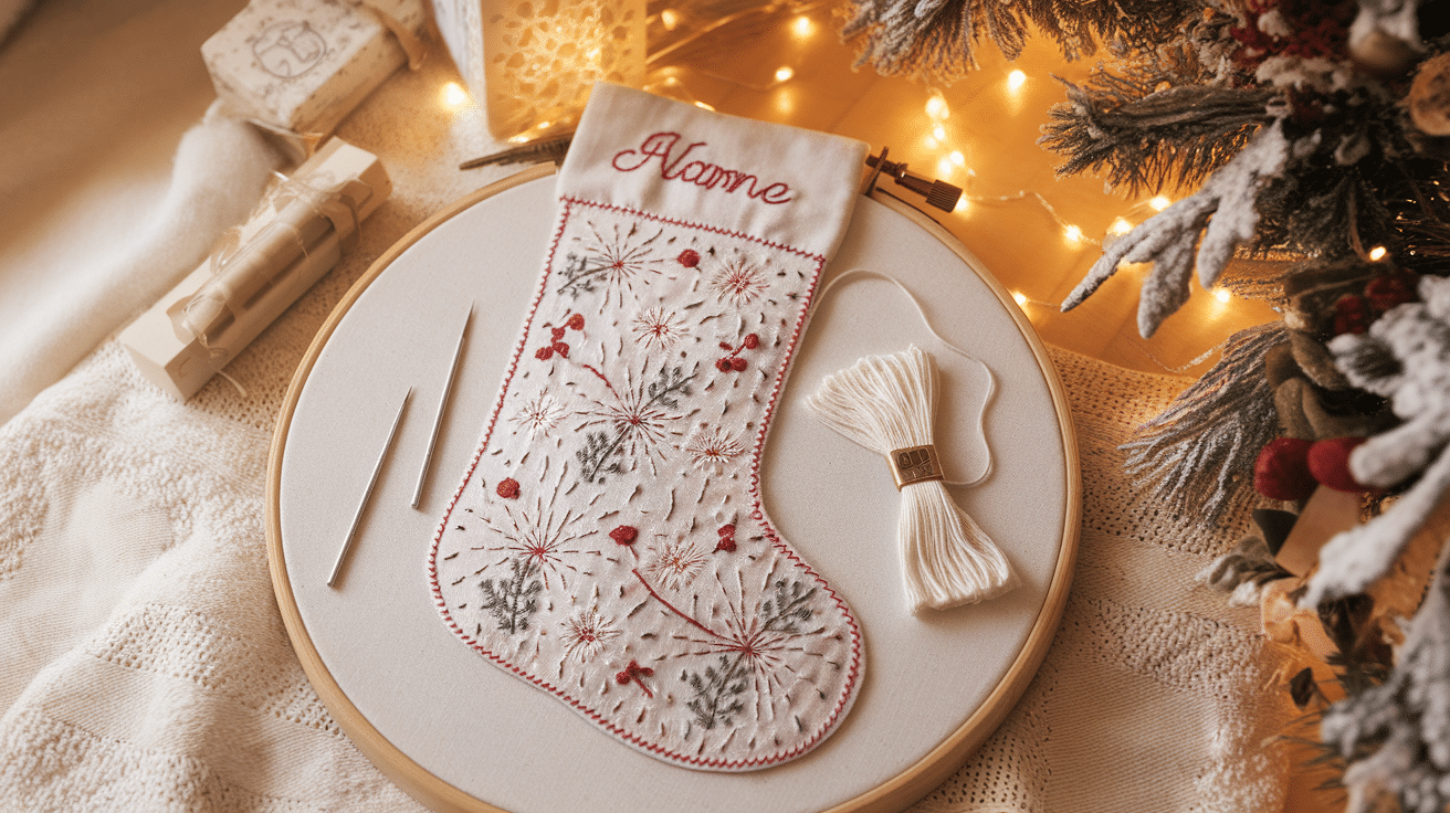 Embroidered Stocking Pattern