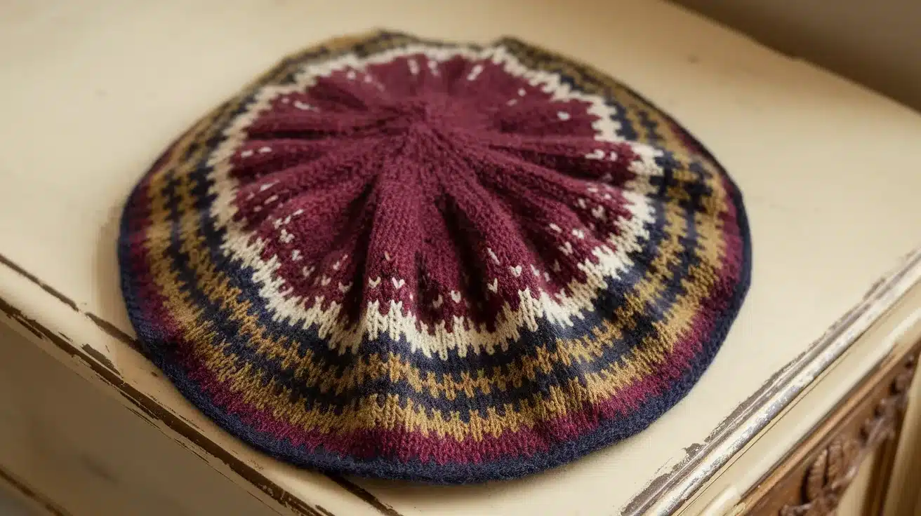 Fair Isle Beret from the 1940s