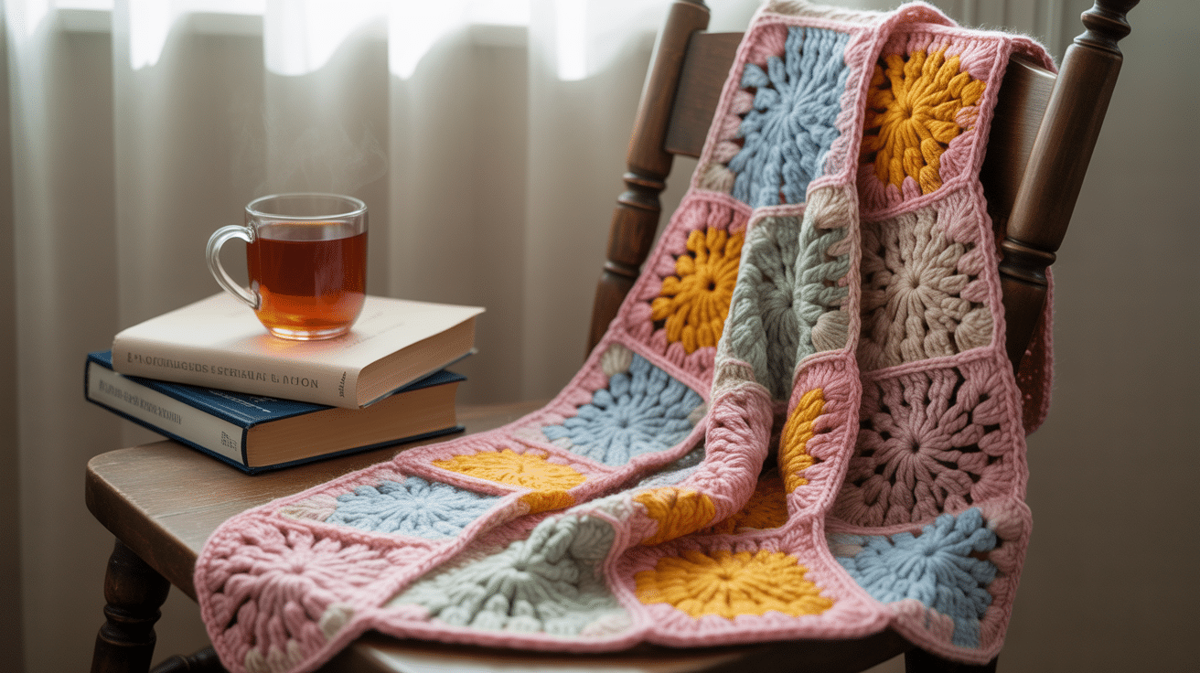 Granny Square Shawl