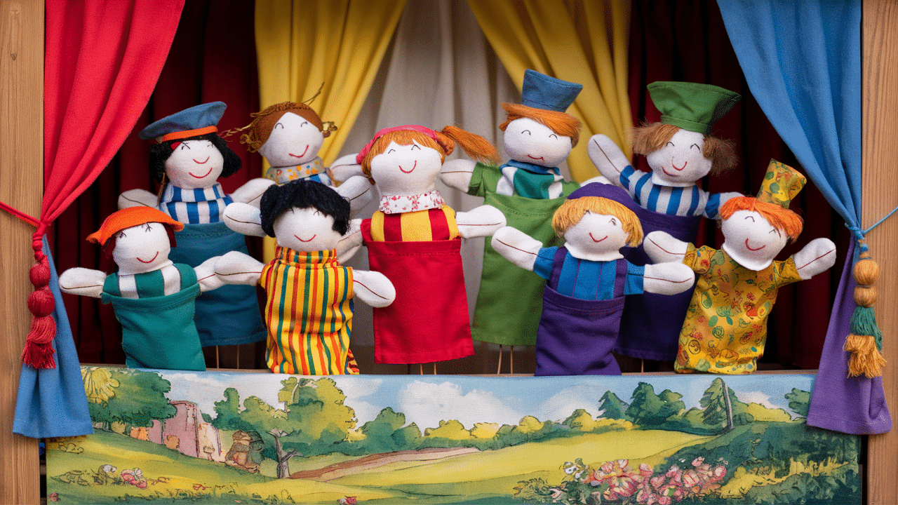 Hand Puppet Dolls